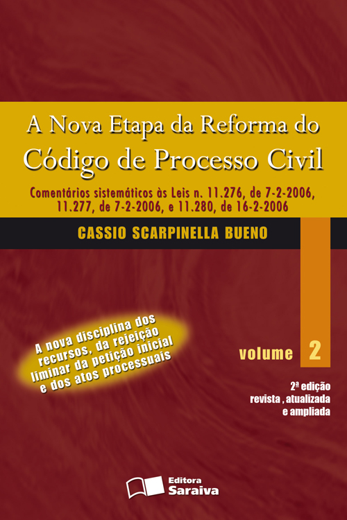 Download A Nova Etapa da Reforma do Codigo de Processo Civil Vol 2 Cassio Scarpinella Bueno em epub mobi e pdf