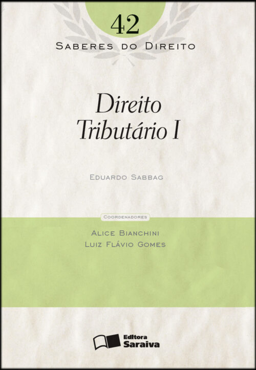 Download Direito Tributario I Vol 42 Col. Saberes Do Direito Eduardo Sabbag em epub mobi e pdf