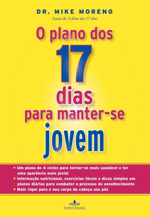 Download O Plano dos 17 dias para manter se Jovem Dr Mike Moreno em ePUB mobi e PDF