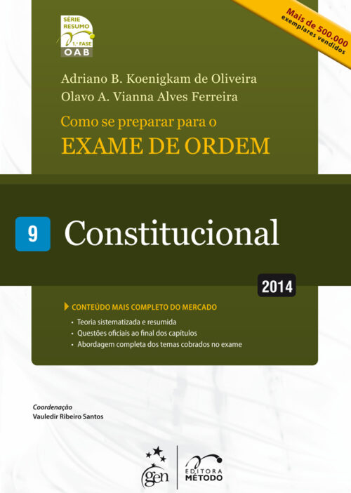 Baixar Livro Serie Resumo 1 Fase OAB – Constitucional – Vol 9 – Robinson Sakiyama Barreirinhas em Pdf epub e mobi