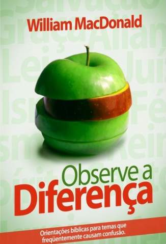 Baixar Livro Observe a Diferenca William Macdonald Em Epub Pdf Mobi Ou Ler Online large